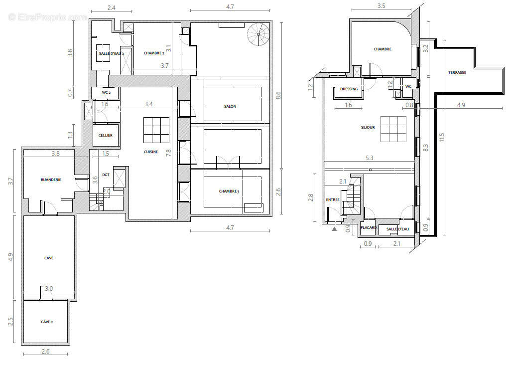 Appartement à PARIS-10E