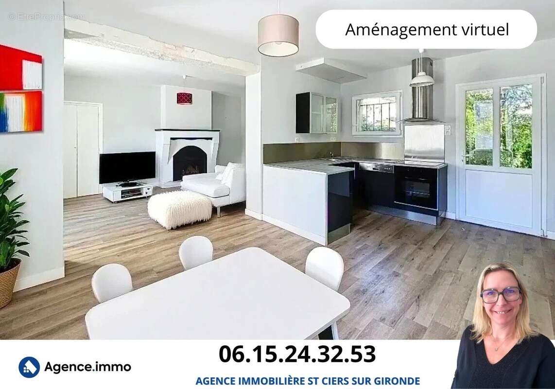 Maison à SAINT-CIERS-SUR-GIRONDE