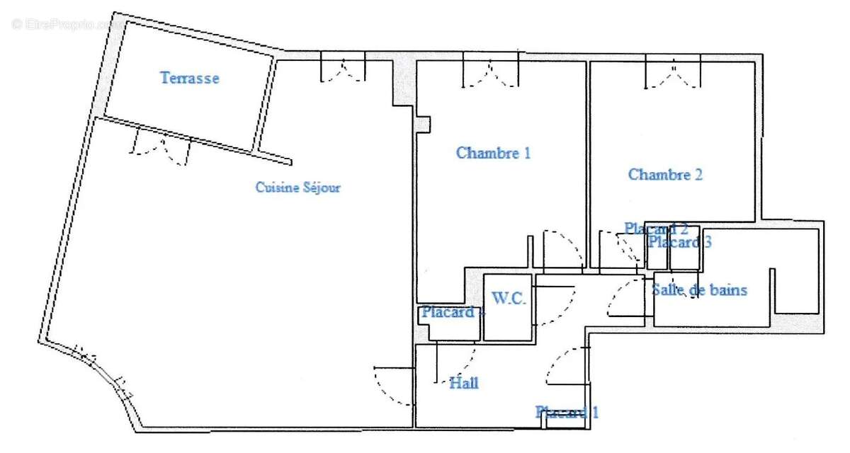 Appartement à SAINT-JEAN-BONNEFONDS