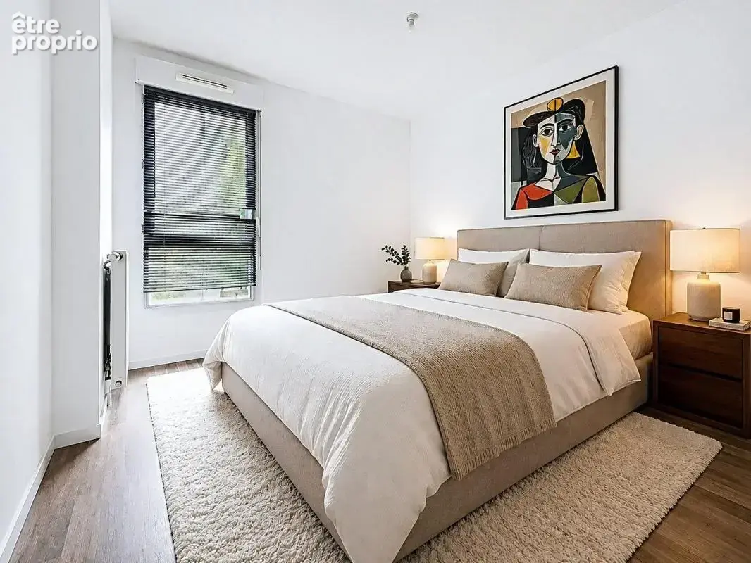 3 pièces de 60,5m² dans immeuble récent avec balcon et parking - photo 3