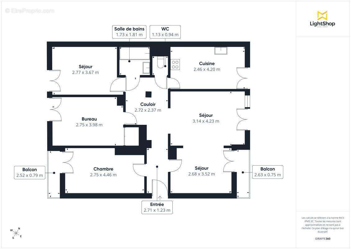 Appartement à BORDEAUX