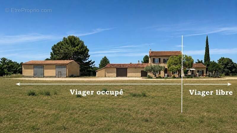 CARPENTRAS (84)  Maison de 215 m² habitables (avec revenu locatif) sur un terrain agricole de 7 175 m² - photo 2