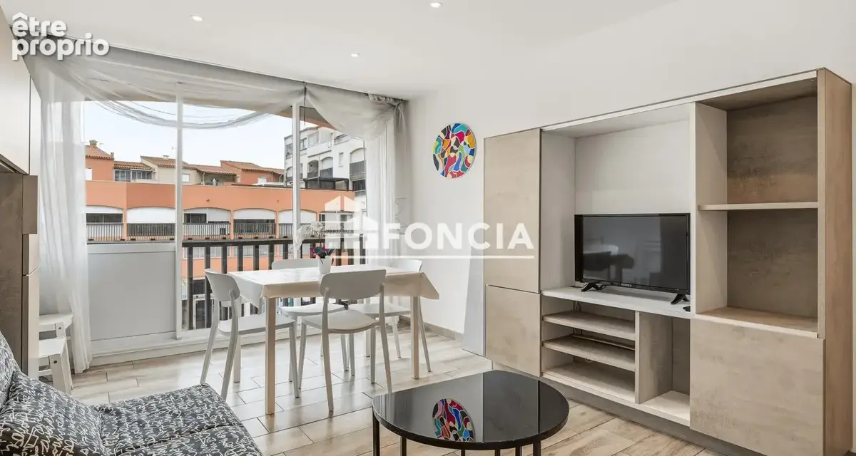 T1 21 m² avec parking – centre port – le cap d’agde - photo 3