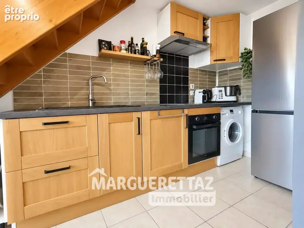 T3 Duplex avec 3 balcons vue montagnes - photo 3