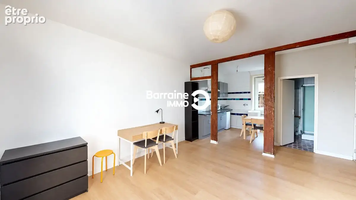Exlusivite a vendre brest rive droite appartement t1 30.32m² - photo 4