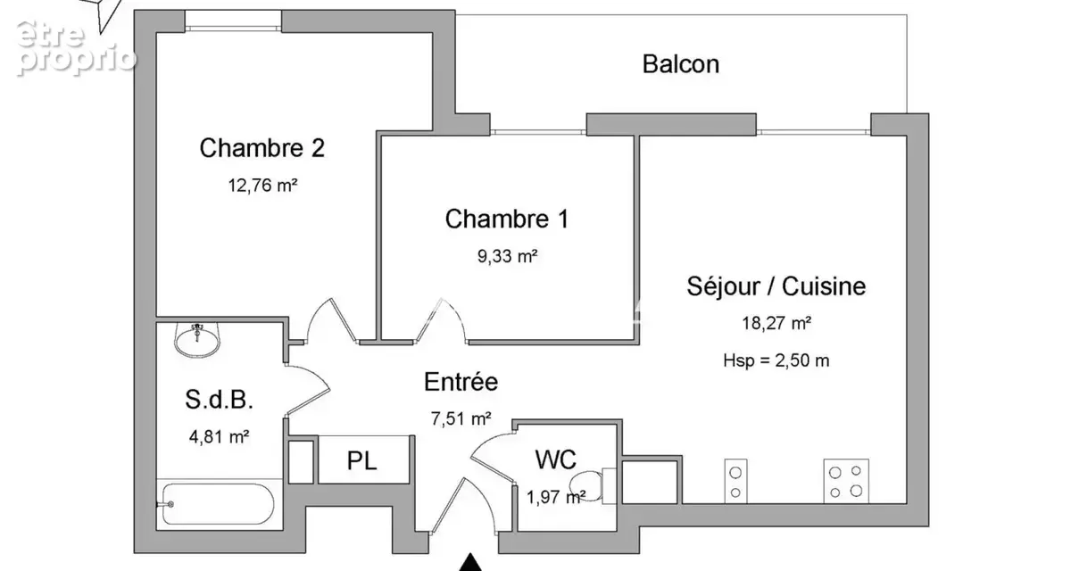 CLAMART – PANORAMA  Trois-pièces lumineux avec balcon et parking - photo 9