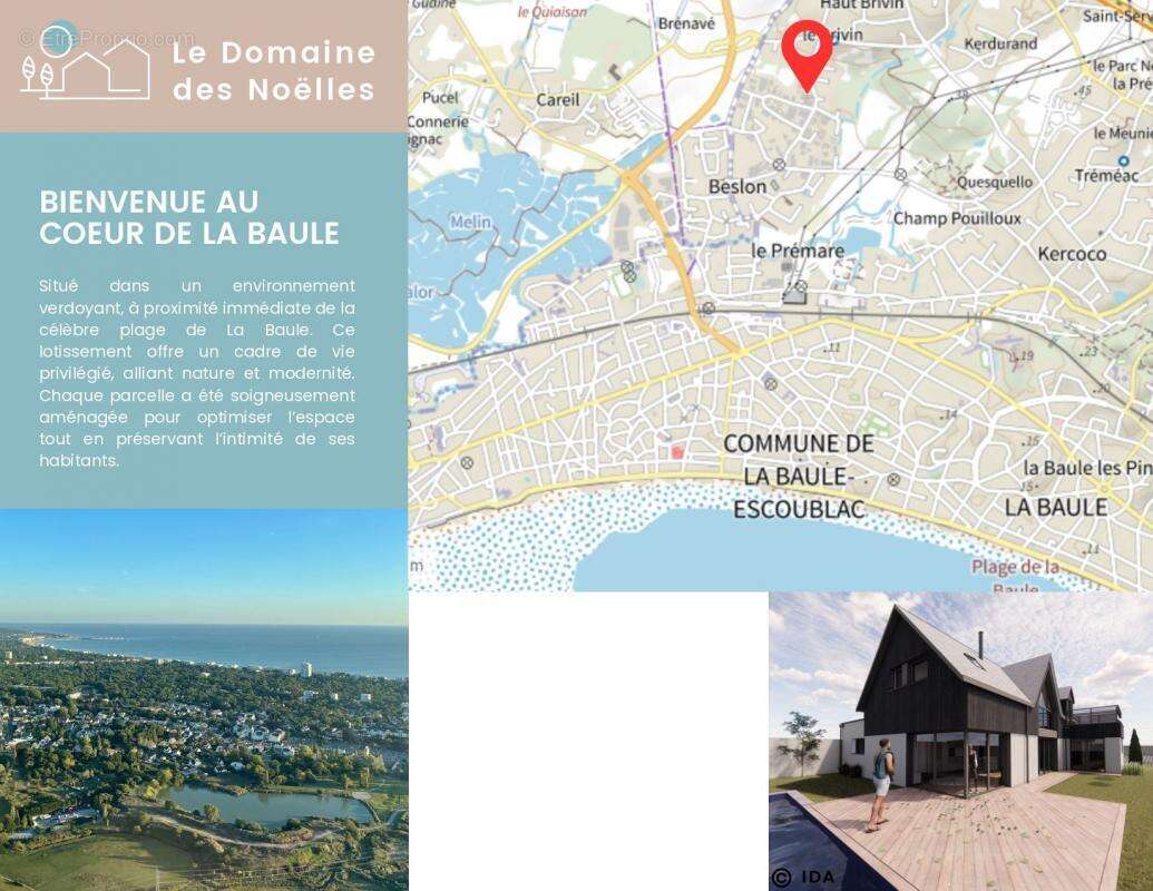 Terrain à LA BAULE-ESCOUBLAC