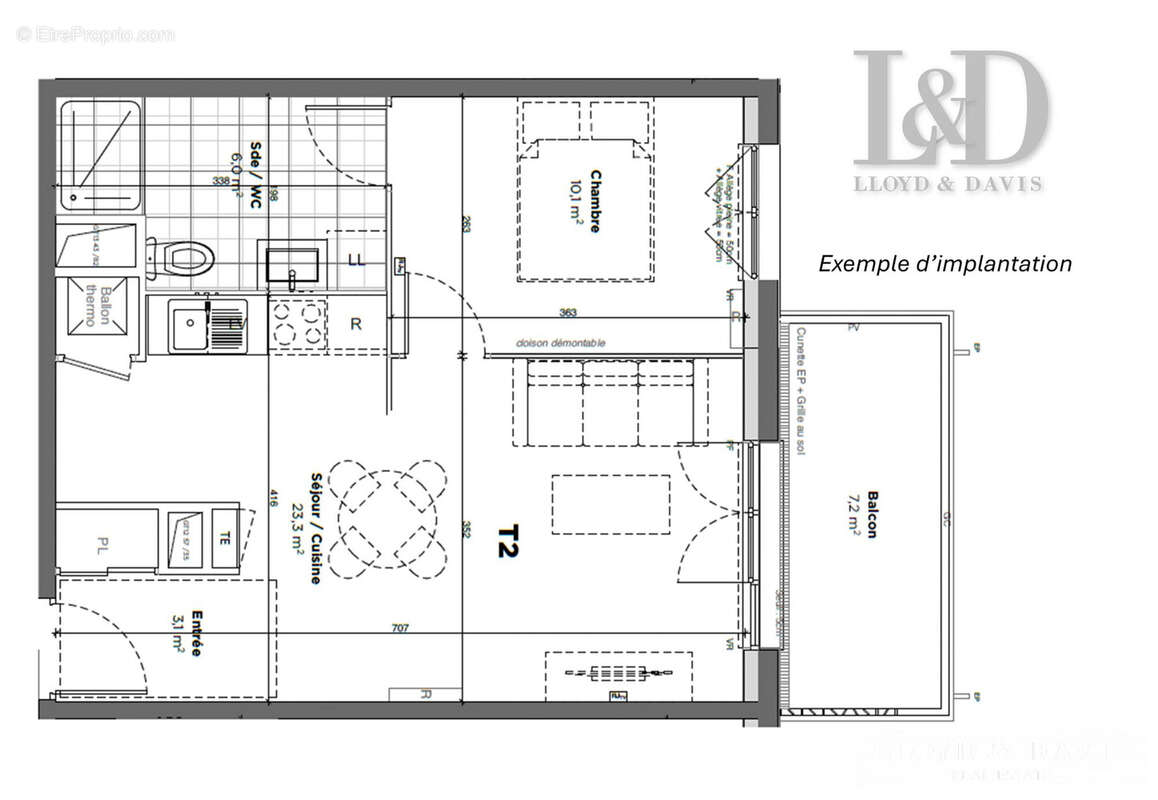 Appartement à SAINT-SULPICE