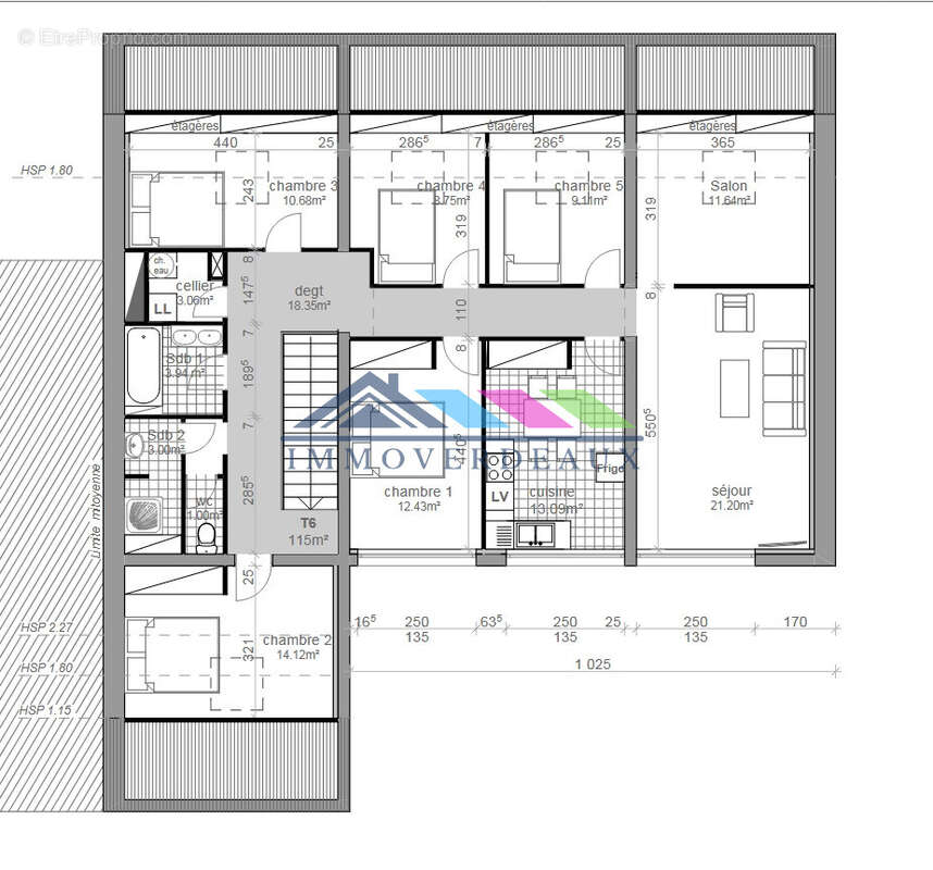 Appartement 5 chambres  Malzéville, proche accès voies A31 - photo 5