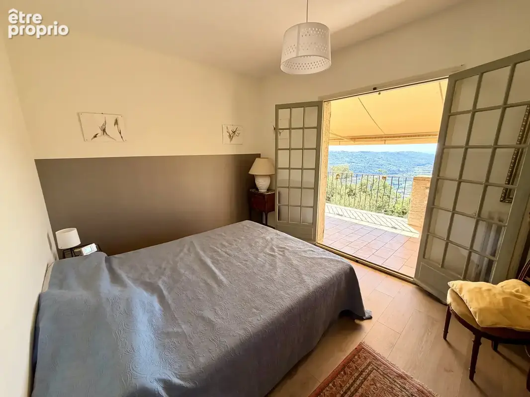 Villa 5 pièces Gattières proche vignoble saint jeannet - Vue Mer - photo 14