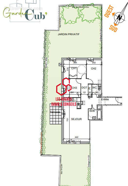 Appartement à MOUSSY-LE-VIEUX