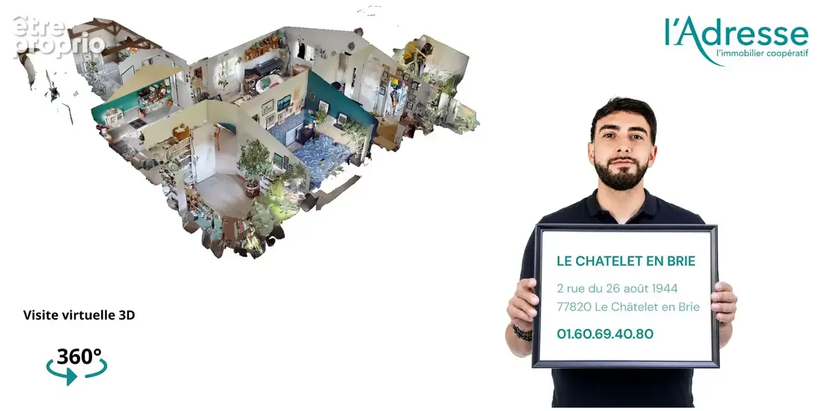 Chalet le chatelet en brie - 5 pièce(s) - 91,44 m2 - photo 9