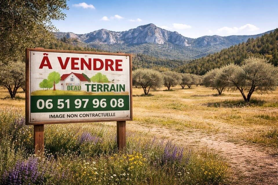 Terrain à MOURIES