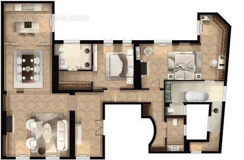 Appartement à PARIS-6E