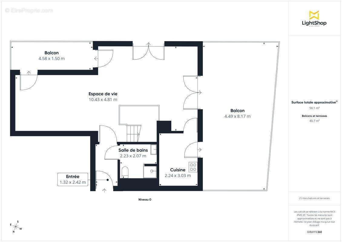 Appartement à SAINT-OUEN