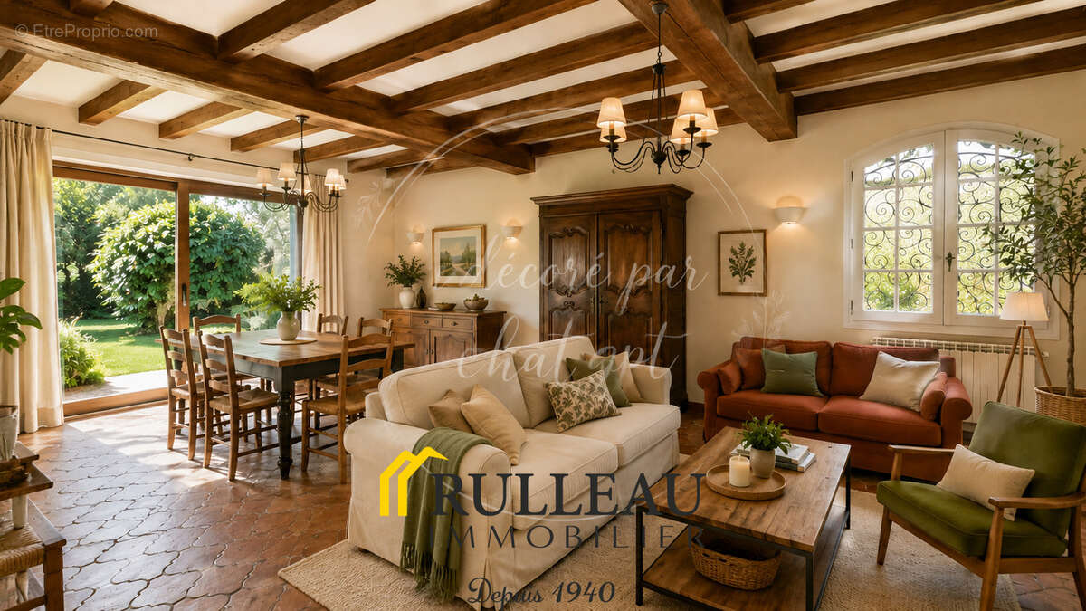 Haut bouliac grande maison familiale avec jardin - photo 3