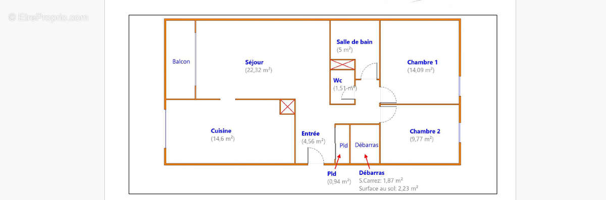 Appartement à NANCY
