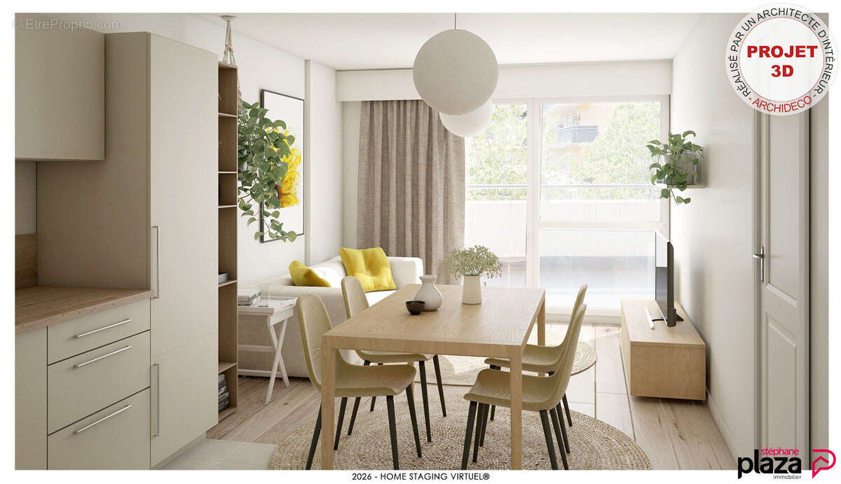 Appartement Annemasse 2 pièces + place privée. - photo 2