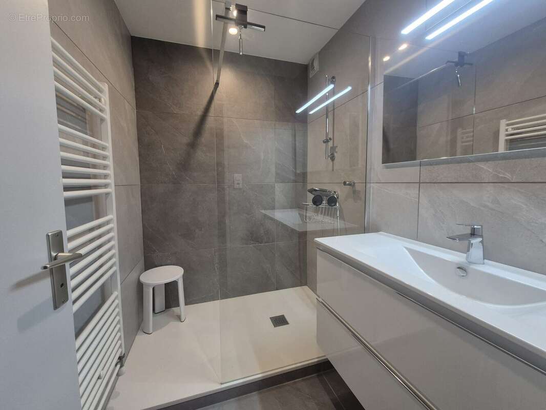 salle d'eau - Appartement à SEYSSINET-PARISET