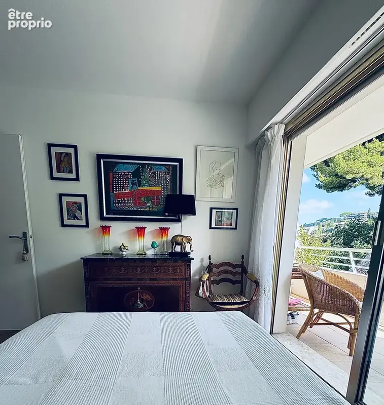 Le cannet residentiel - 2p - dernier etage - vue mer panoramique - photo 8