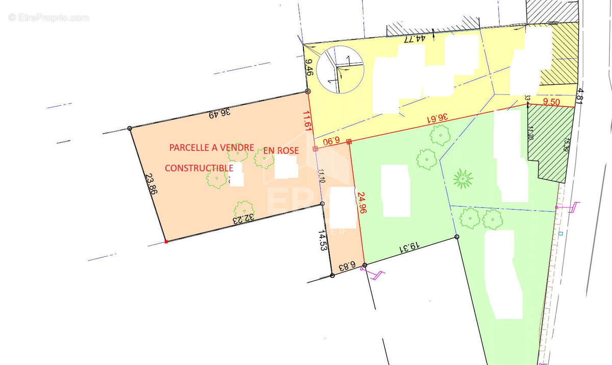 Terrain à MONTPON-MENESTEROL