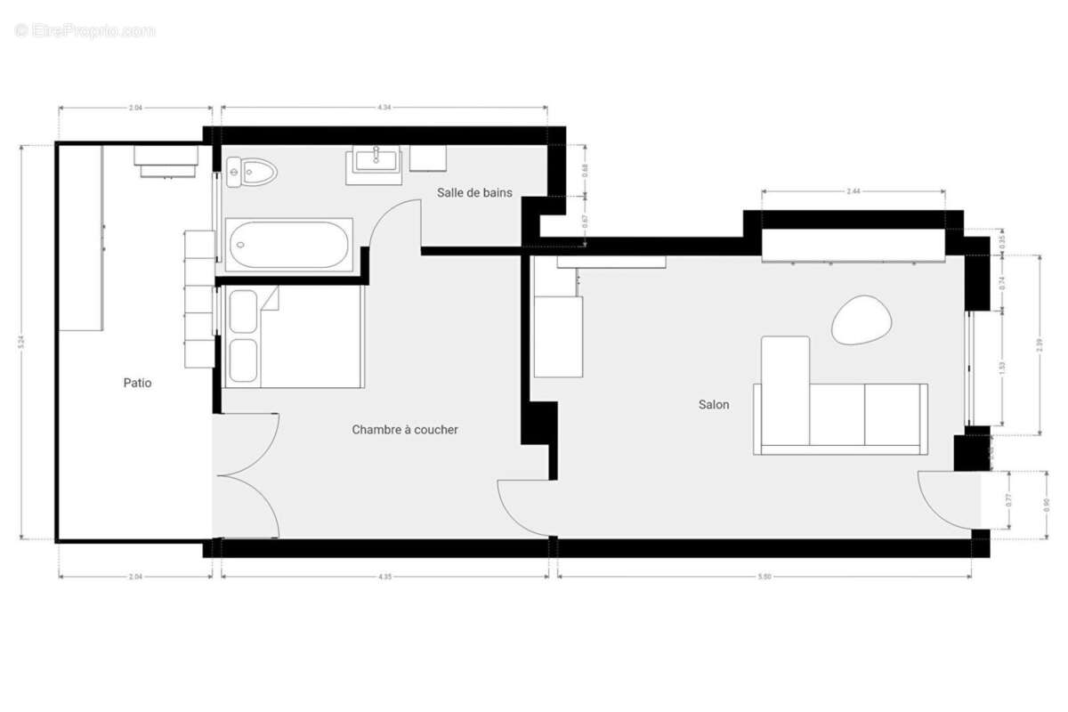 Appartement à PARIS-12E