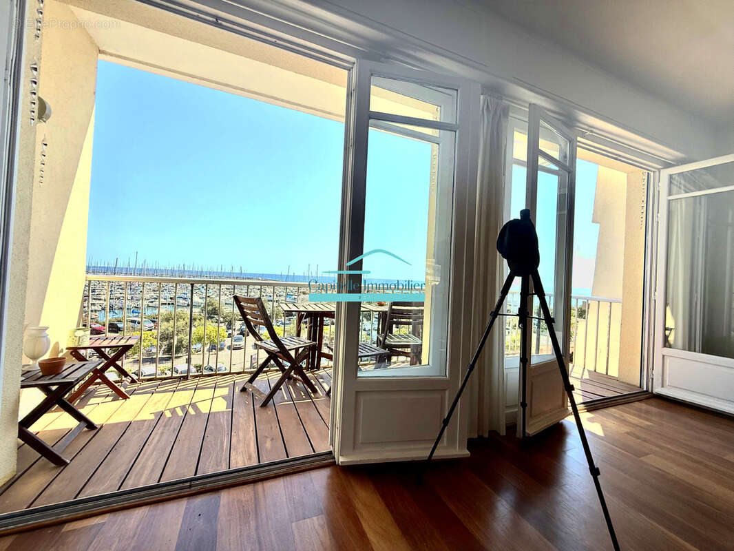 Palavas - Appartement T3 de 60 m2 - Terrasse vue panoramique mer- 1 place de Parking - photo 7
