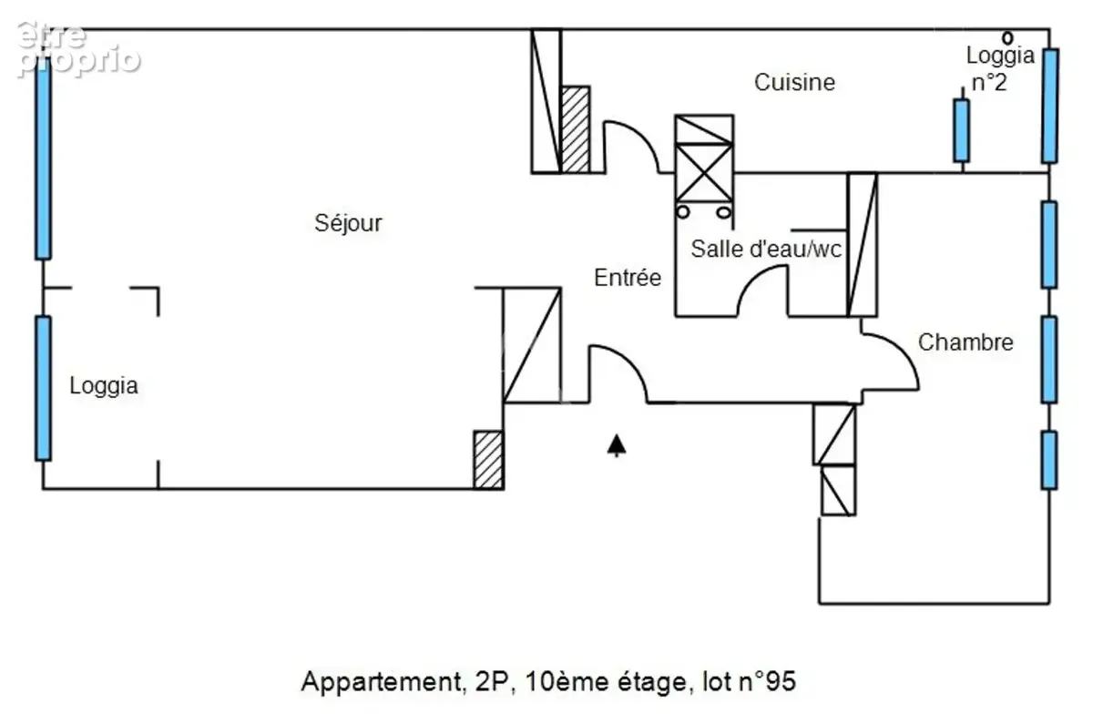 Boulogne  70 m²  3 pièces aux volumes rares  10e étage   vues dégagées - photo 15