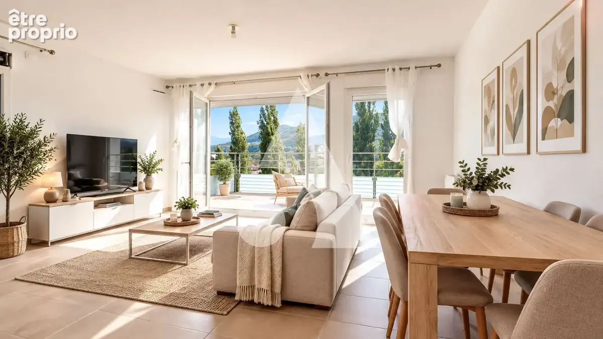 Appartement 4 pièces - Dernier étage avec terrasse  et vue montagne - photo 2