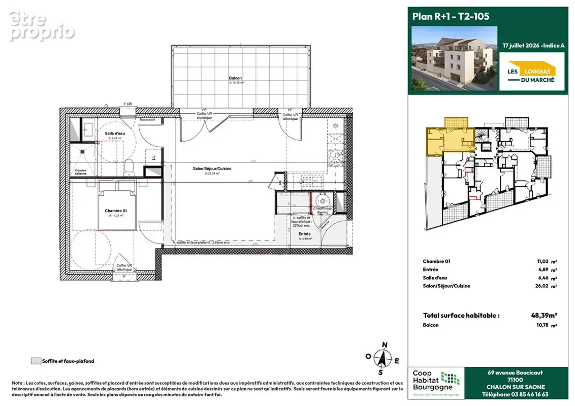 Photo Appartement à Gueugnon au prix de 149 500€
