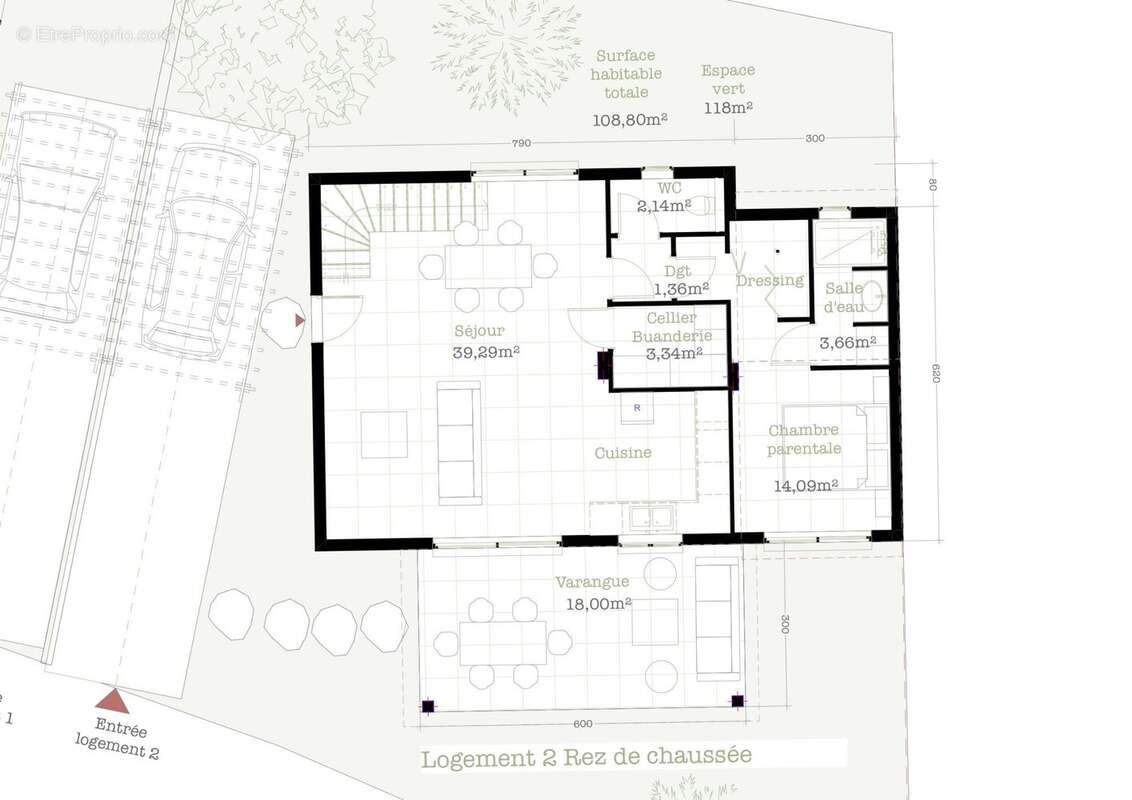 Maison à L&#039;ETANG-SALE