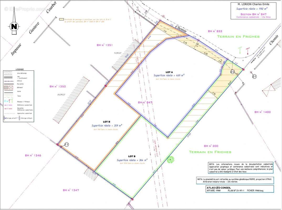 Terrain à LE TAMPON