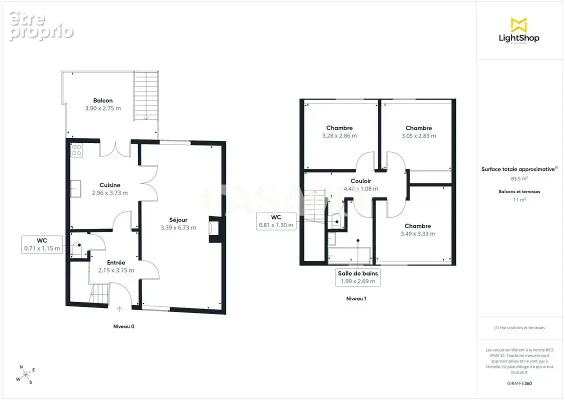 Vente Maison 4 pièces de 80m² - 44610 Indre - photo 10