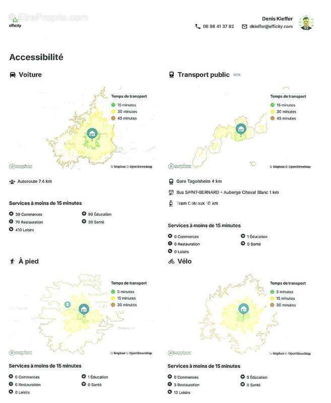 Terrain à SAINT-BERNARD