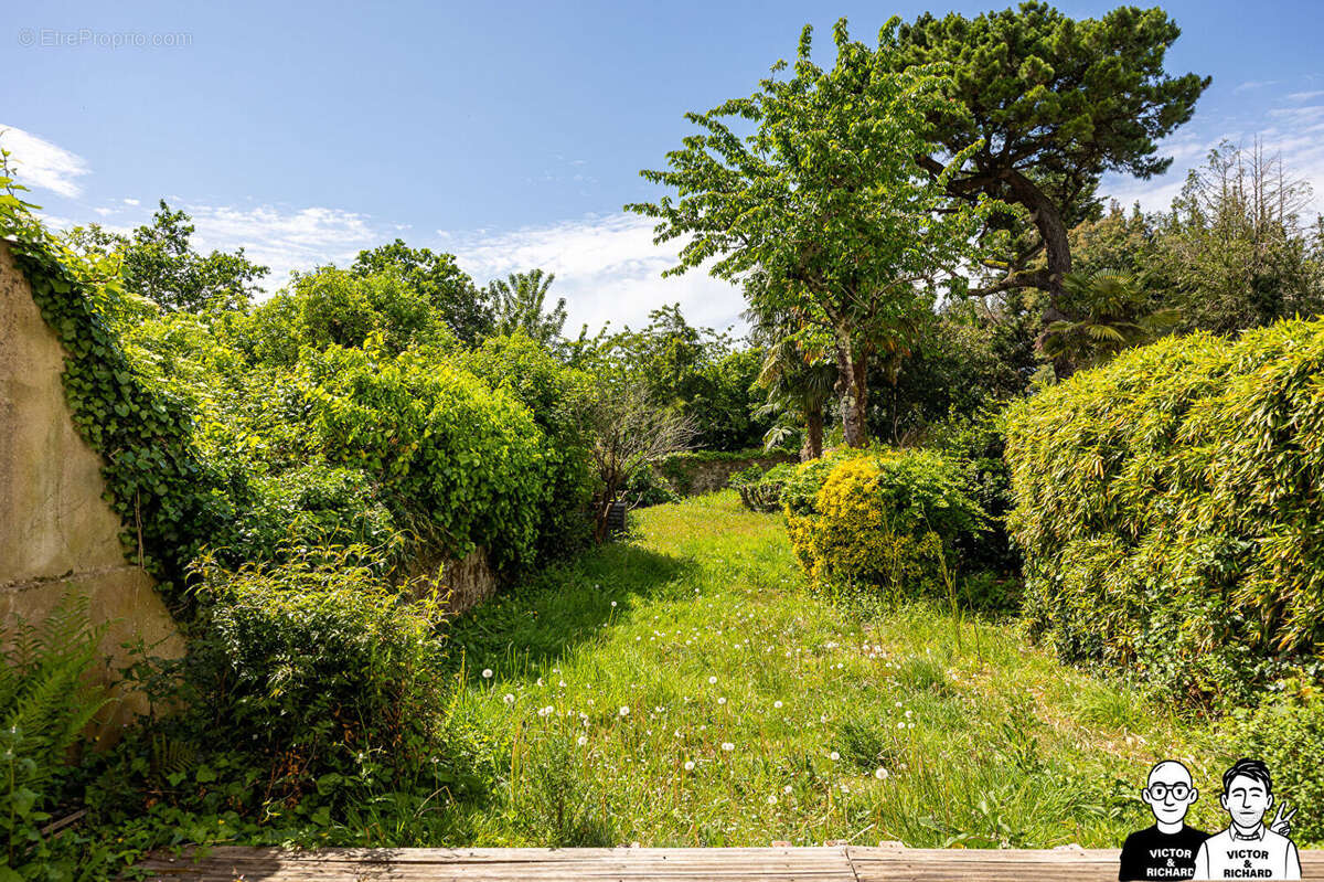 Maison de charme - rond-point de paris -saint-donatien - jardin sud-ouest - photo 11