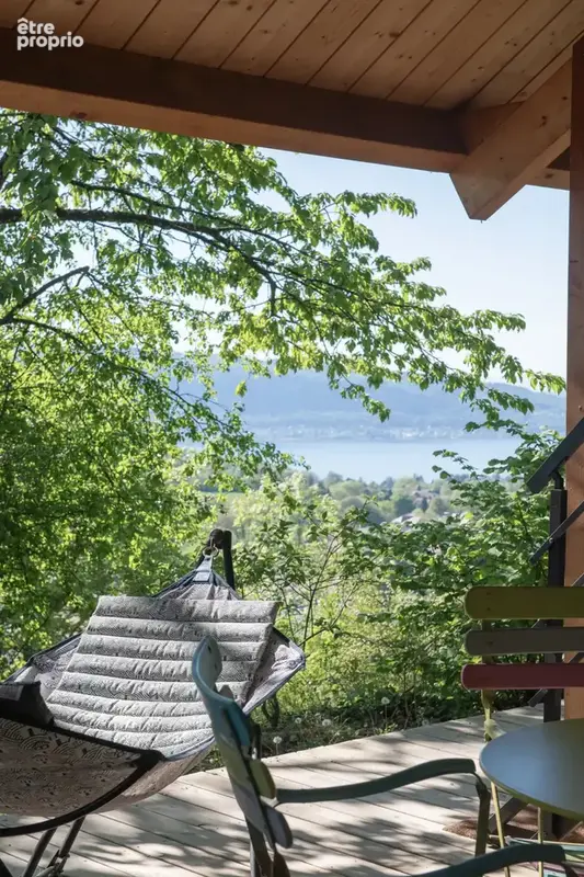 La Canopée, chalet d'architecte  surplombant le lac d'Annecy - photo 26