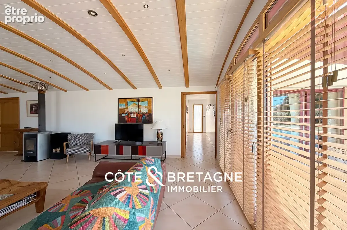 Maison d’architecte avec piscine a ambon morbihan  réf : 2026136 - photo 6