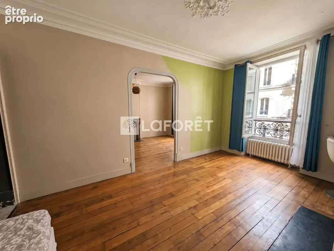Appartement Paris 3 pièces de 48 m² - photo 3