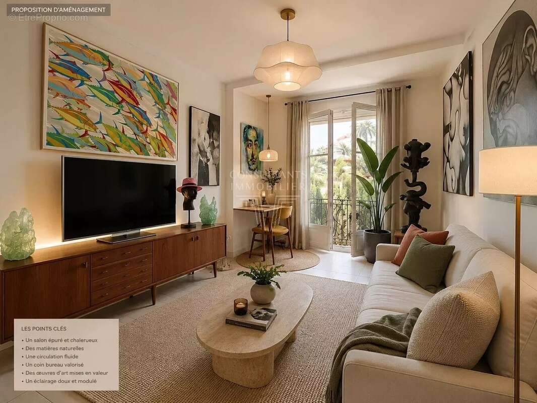 Cannes – bien d'exception au cœur d'un immeuble classé - photo 3