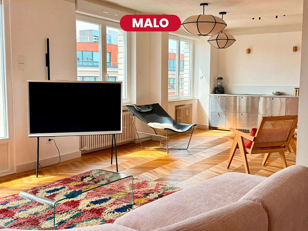Appartement 88m² à lille - photo 4