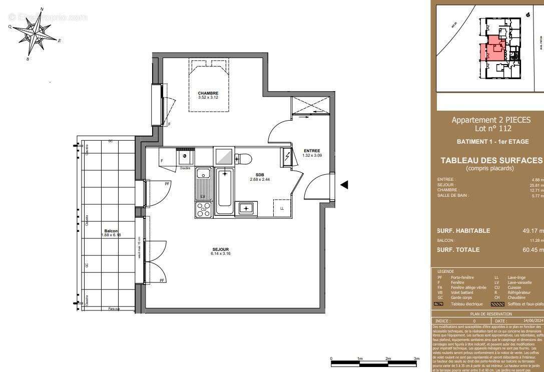 Appartement à BONS-EN-CHABLAIS