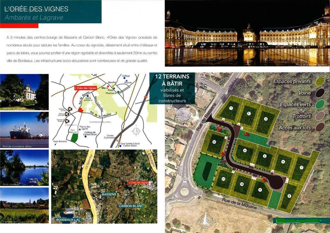 Terrain à AMBARES-ET-LAGRAVE