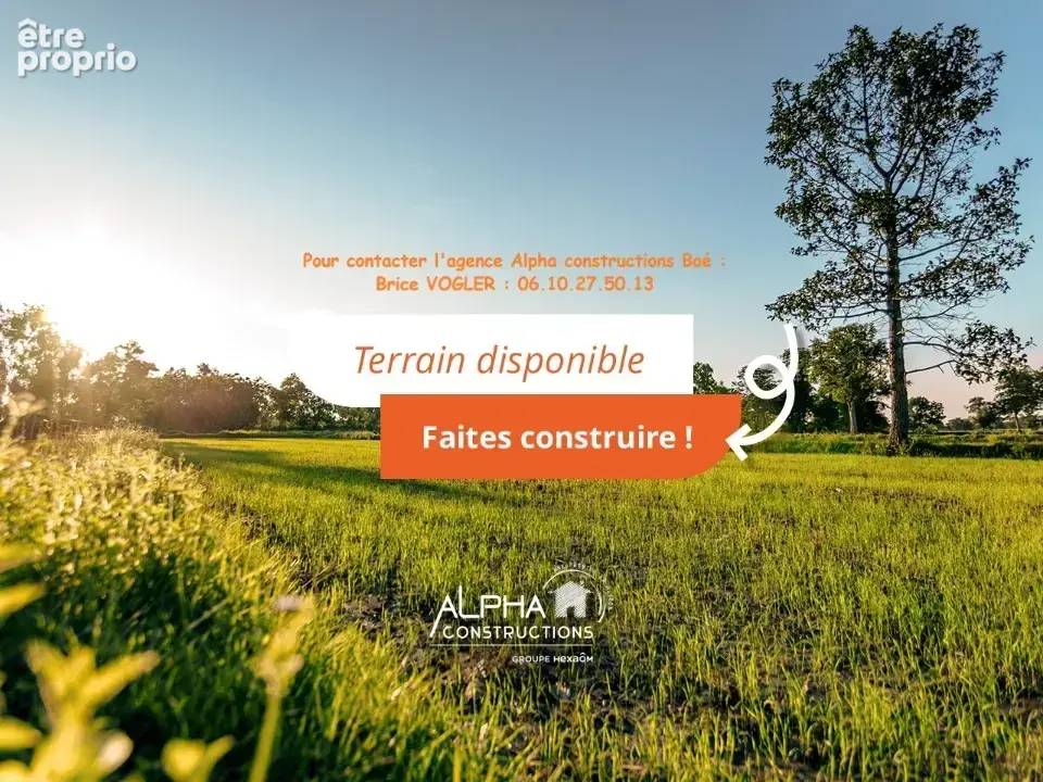 Terrain à BIAS