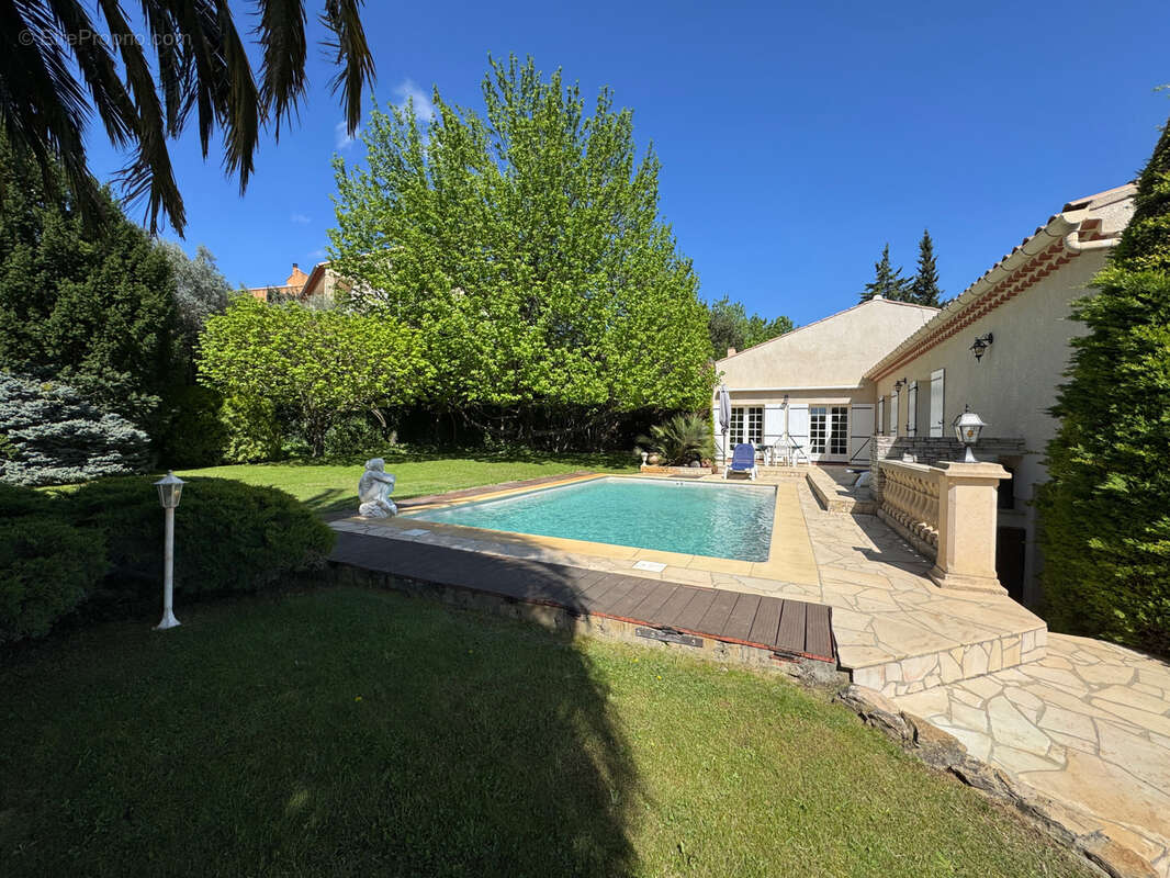 Laudun- villa de plain-pied 151m2, piscine vue Mont Ventoux - photo 32