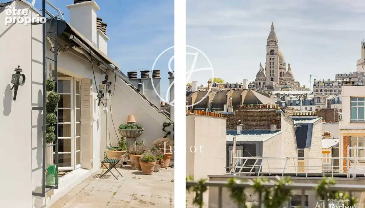 Paris 18e - JULES JOFFRIN - Duplex à vendre - 5 pièces - 114,51m² Carrez - 2 chambres - 1 terrasses 20,12m²- 1 véranda 6,31m² - photo 29