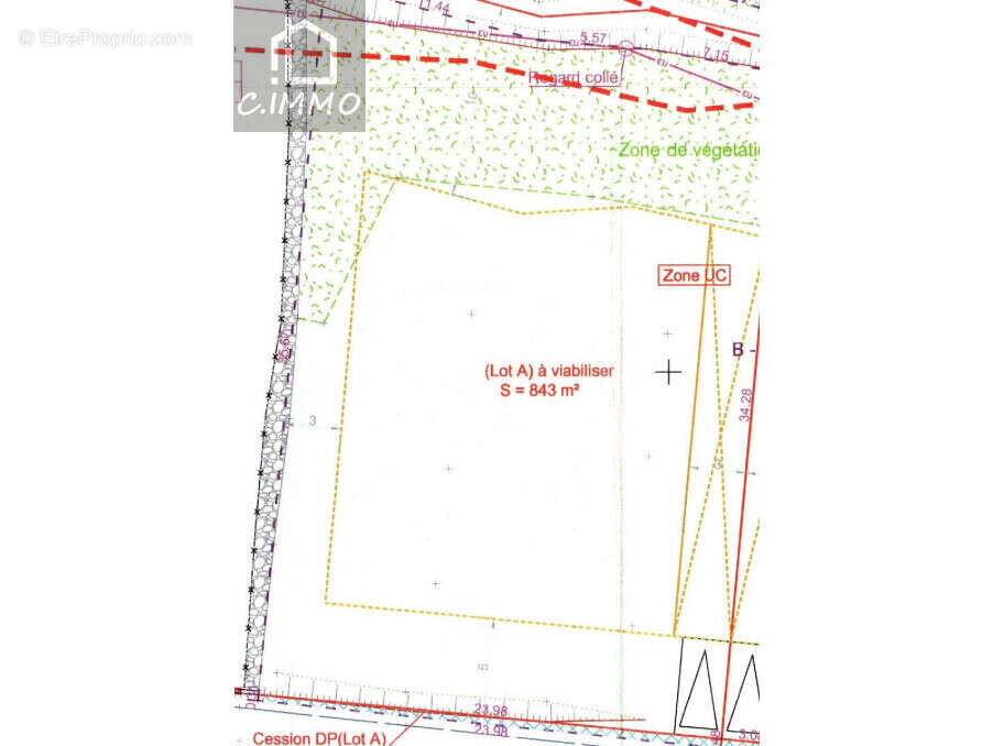 Terrain à FOUZILHON