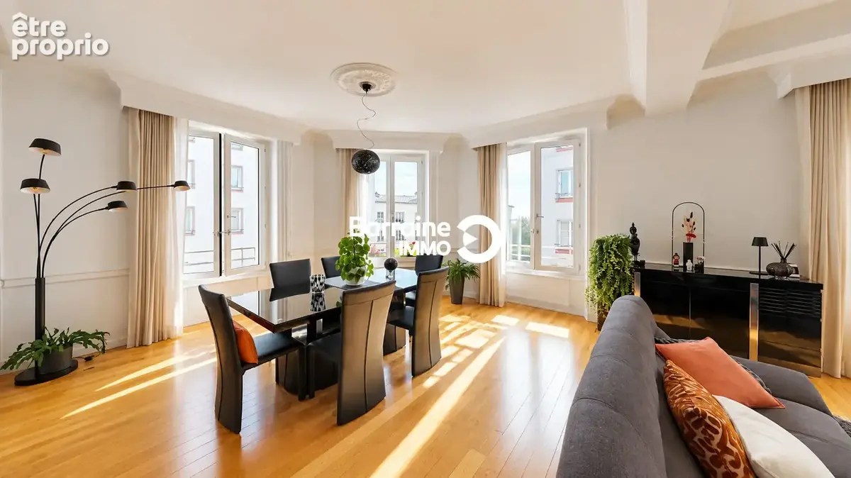A vendre brest secteur chateau/voltaire t6 162,8 m²  2 chambres possibilite 3 apercu mer - photo 10