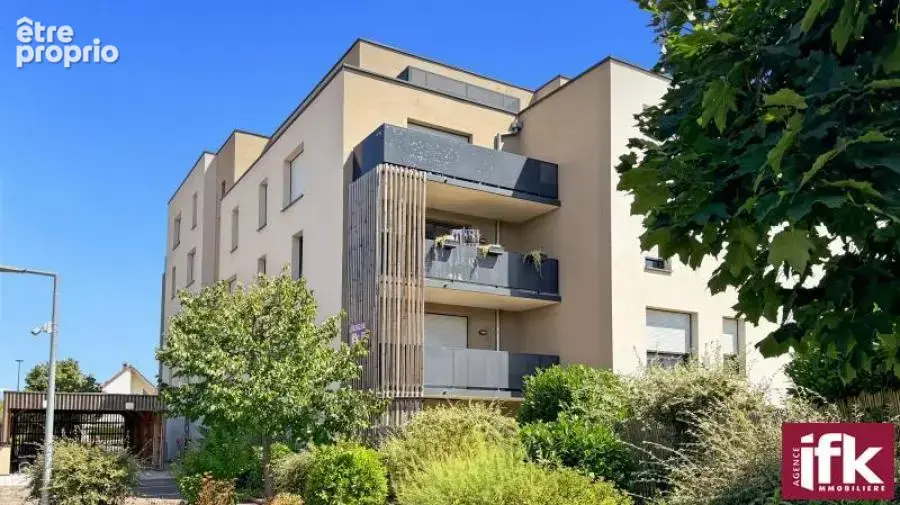 Wintzenheim : Appartement 3 pièces avec balcon, ascenseur et deux parkings - photo 11