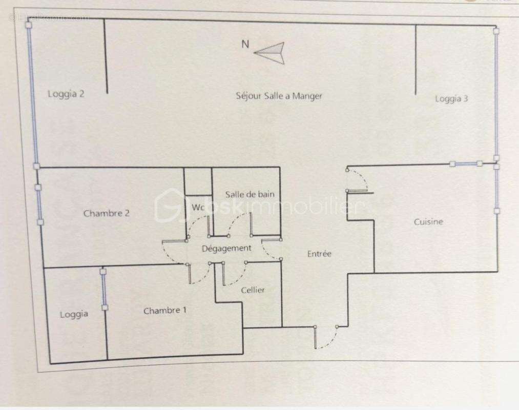 appartement rez de jardin de 105 M2 - photo 11