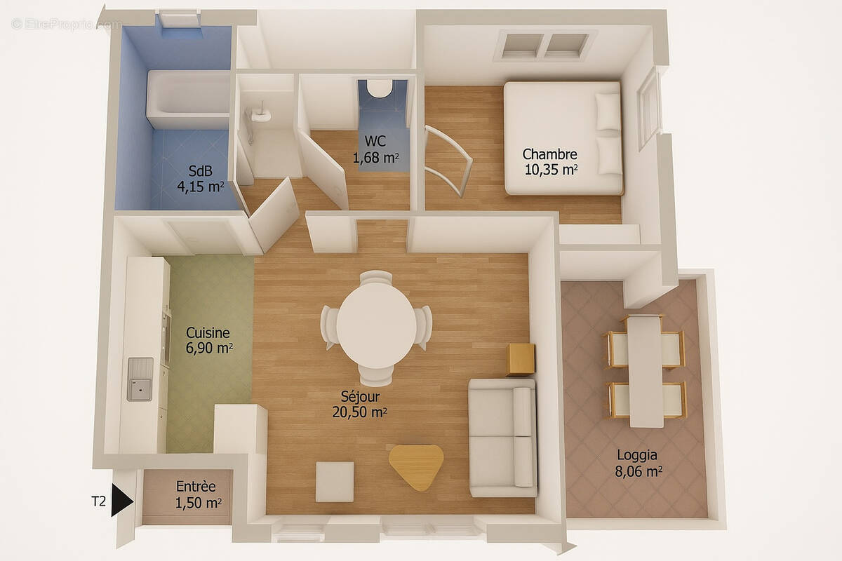 Appartement à MARSEILLE-11E